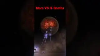 Mars VS H-Bombs #share #shorts #youtubeshorts