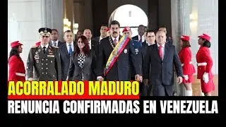 NICOLAS MADURO ACORRALADO - MINISTROS ABANDONAN A NICOLAS MADURO EN VENEZUELA