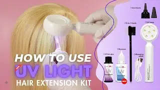 How To Use UV Hair Extension Glue & Remover Kit? | ARISON
