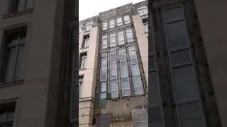 установка подсистемы вентилируемого фасада ISAKIDIS GRANITES