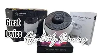 Globe Galaxy Projector 13 discs film/ UNBOXING/ Testing