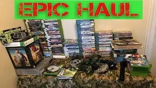 Epic Video Game Haul from Recent Family Vacation