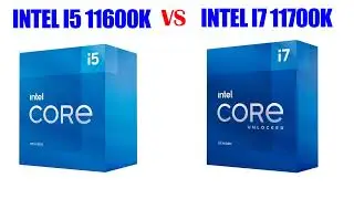 i7 11700K vs i5 11600K - RTX 3060 Ti - Gaming Comparisons