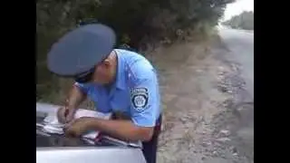 Беспредельный инспектор в ГАИ Каменке-Днепровской.