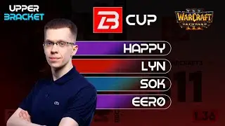 Комментируем Турнир B-Cup | Happy vs Lyn, Sok vs eer0 | Warcraft 3 Reforged | Патч 1.36.2