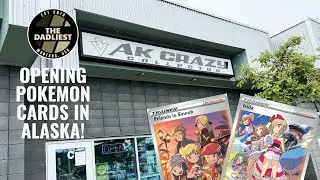 Opening Pokemon Cards in Alaska!