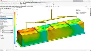 Werkzeuglayout untersuchen - mit SOLIDWORKS Plastics