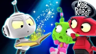 Show and Tell at Discovery Planet! | Rob The Robot | Preschool Learning