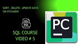 How to sort , delete , update ,and search data inside the table__SQL course video # 5