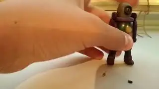 Рико из пластилина из игры Brawl Stars