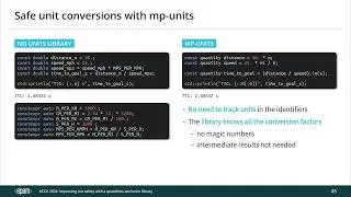 Enhancing Safety in C++ Code With Modern C++ Quantities and Units Library - Mateusz Pusz - ACCU 2024