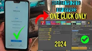 Huawei Y9 2019 (JKM-LX1) FRP Bypass By Just One Click (Unlock Tool) | Huawei Y9 2019 FRP Bypass
