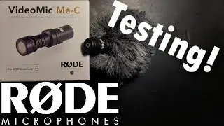 NEW MICROPHONE! - RØDE VideoMic Me-C Testing! - CPC