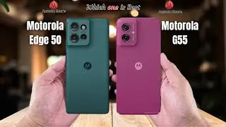 Motorola Edge 50 vs Motorola G55  Full comparison ⚡Which one is Best