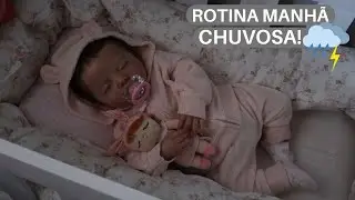 A RAINY MORNING ROUTINE WITH REBORN BABY AURORA!