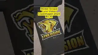 Lynn Vision Copenhagen 2024 Sticker Scrape 
