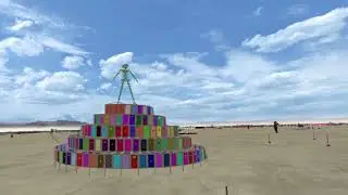 Burning Man VR Festival 2021 - Quick Fly-Thru