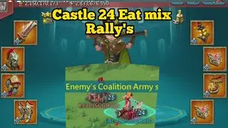Lords Mobile F2P C24 Rally Trap Eat Mix Rally's In Kvk Lords Mobile Gameplay