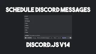 How to Schedule Discord Messages