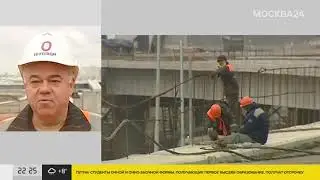 Москва 24 - На участке от ТТК до Люблинской улицы продолжается строительство транспортной развязки