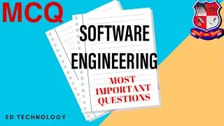SE MCQ MATERIAL | SOFTWARE ENGINEERING MCQ QUESTIONS AND ANSWERS | GTU