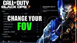 COD BLACK OPS 7 HOW TO CHANGE FIELD OF VIEW FOV - Call of Duty BO7 Max VS Lowest FOV Warzone
