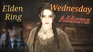 Elden Ring Wednesday Addams Female Character Creation