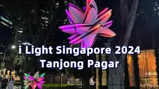 i Light Singapore 2024 - Installations at Tanjong Pagar
