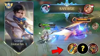 GRANGER NERF YOU MUST TRYING THIS 1 SHOT BUILD & EMBLEM AUTO SAVAGE 😱 (best build & emblem 2025)
