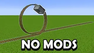 This Loop-the-Loop is in Vanilla Minecraft