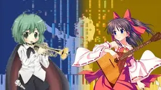 [MIDI] Русский народный & Симфонический оркестры - 簑島 正佳 - BAD APPLE ("Rush 🅱️ad 🅰️pple!")