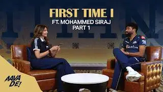 First Time I ft. Mohammed Siraj Part 1 | TATA IPL 2026 | Gujarat Titans