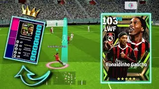 efootball Ronaldinho best goal #efootball #gaming #games
