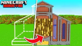 I Built a WOOD FACTORY in Minecraft Hardcore! (Hindi)