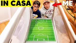 Ho COSTRUITO un CAMPO da CALCIO in CASA!!