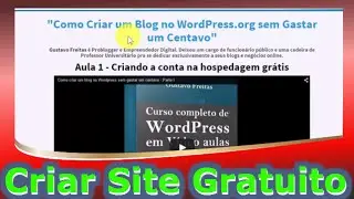 Site Gratuito - Veja A Maneira Mais Fácil De Criar