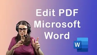 How to edit a PDF in Microsoft Word