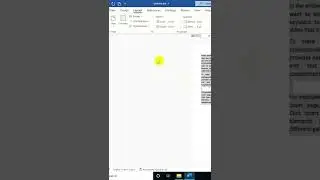 Make 2 columns in Ms. Office Word