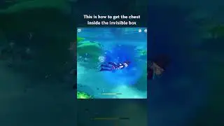 Chest inside the Invisible Cube in Fontaine | Genshin Impact
