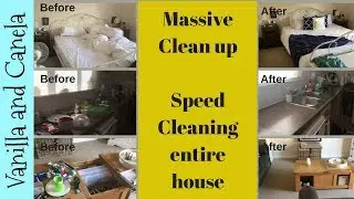 Speed cleaning my house - UK 2018