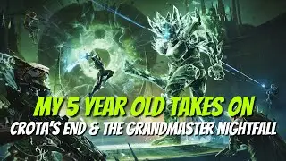 Raiding with my 5 Year Old Son - Crota's End