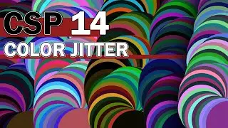 Clip Studio Paint Guide - #14 | Color Jitter from the Update 1.10.5