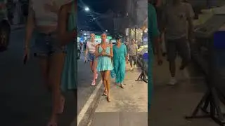 Пляж Ката, прогулка вечером.