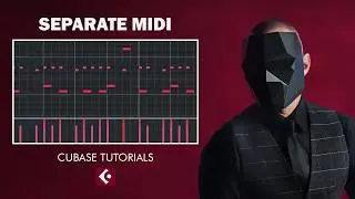 Separate Midi Track Notes Into Multiple Tracks in Cubase [ Dissolve Part to Split By Note Pitch ]