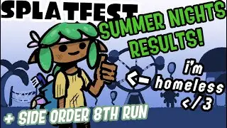 Ok.. Who Won? Palace? Theme Park? or Beach??? SUMMER NIGHTS RESULTS + side order [Splatoon 3]