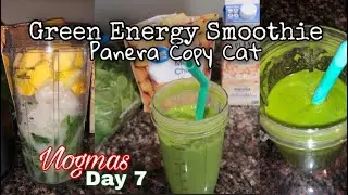 Healthy Vegan Green Energizing Smoothie- 3 Ingredients & Budget Friendly