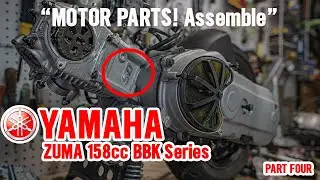 Yamaha Zuma 158cc BBK Project Part Four Piston rings to test start 