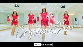 [라인댄스중급반] Crystal Cha Line Dance || 크리스탈차 라인댄스