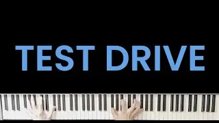Test Drive Piano Cover - How To Train Your Dragon