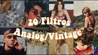 20 FILTROS VINTAGE/ANALOG TUMBLR GRATIS